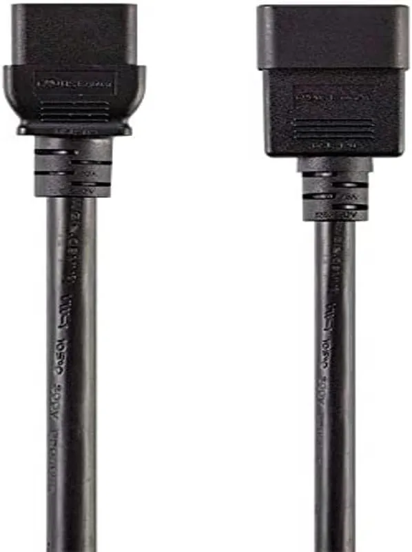 Monoprice Heavy Duty 12AWG 20A IEC C20 to C19 Power Extension Cord
