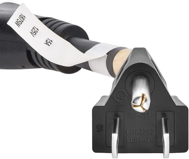 MONOPRICE Power Cord Splitter (NEMA 5-15P to 2x NEMA 5-15R)