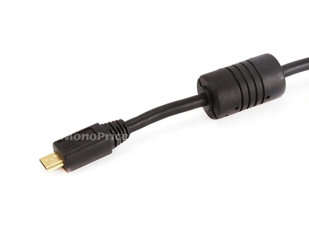 Monoprice USB 2.0 A to Micro 5-pin Cable, 28/24AWG, Gold-Plated