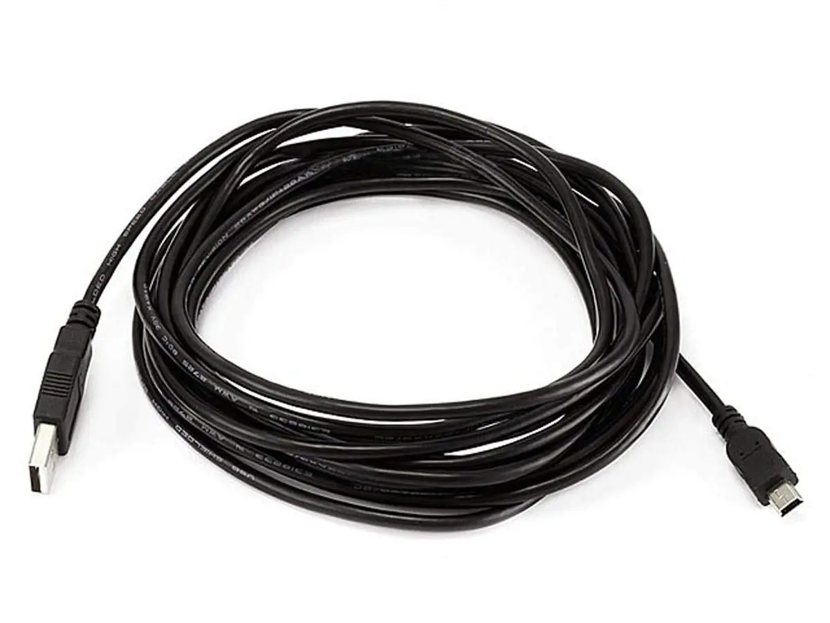 MONOPRICE USB A to Mini-B 5-Pin Cable 28/28AWG Shielded