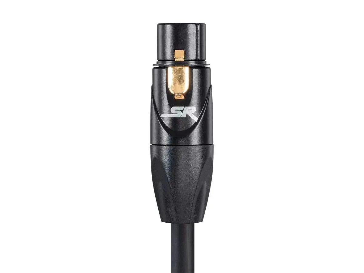Monoprice Stage Right XLR Male to XLR Female Microphone & Interconnect Cable, 16AWG, Gold Plated