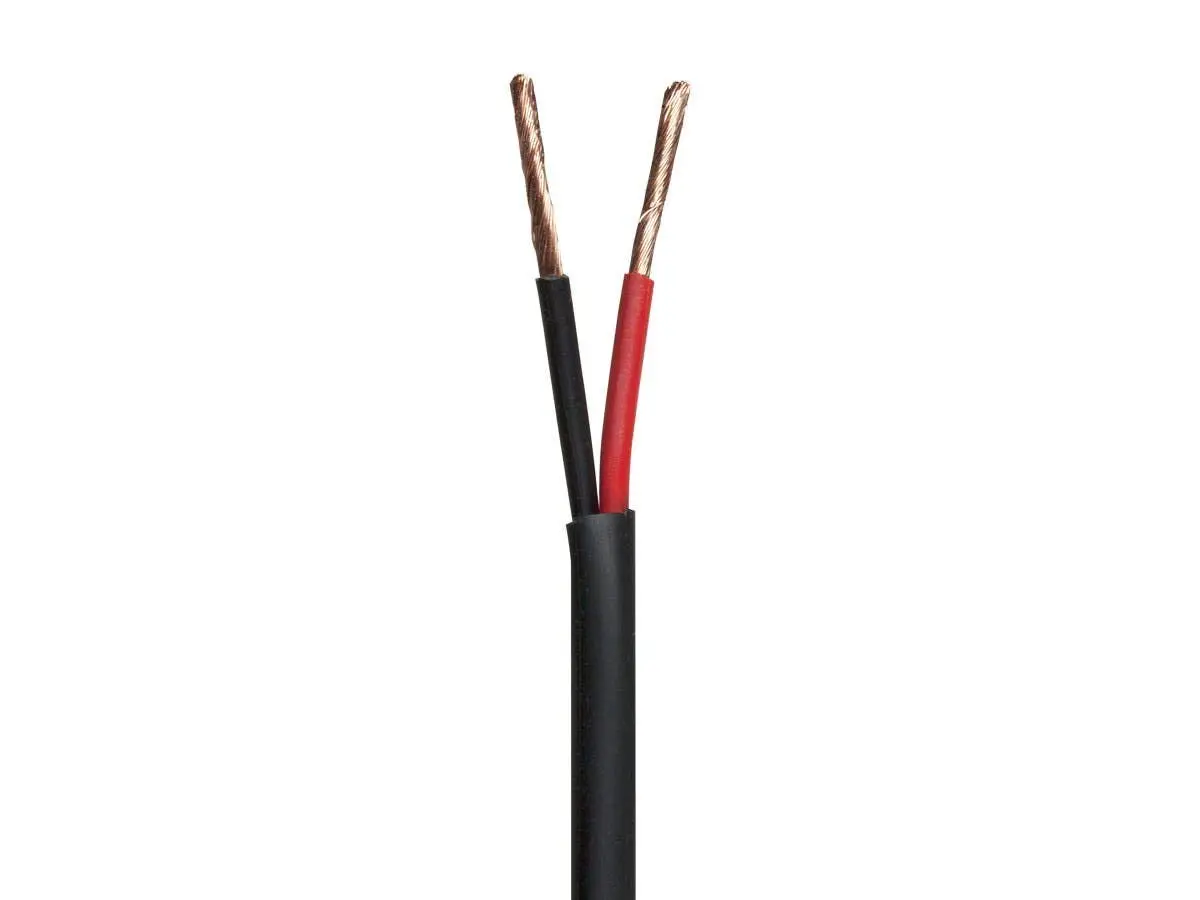 Monoprice Nimbus Series 16 Gauge AWG 2 Conductor CMP-Rated Speaker Wire / Cable - 50ft UL Plenum Rated