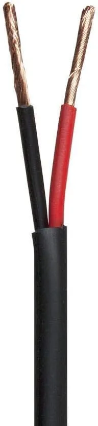 Monoprice Nimbus Series 16 Gauge AWG 2 Conductor CMP-Rated Speaker Wire / Cable - 50ft UL Plenum Rated