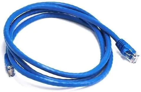 Monoprice 103419 Cat6 Ethernet Patch Cable - Network Internet Cord - RJ45, Stranded, 550Mhz, UTP, Pure Bare Copper Wire