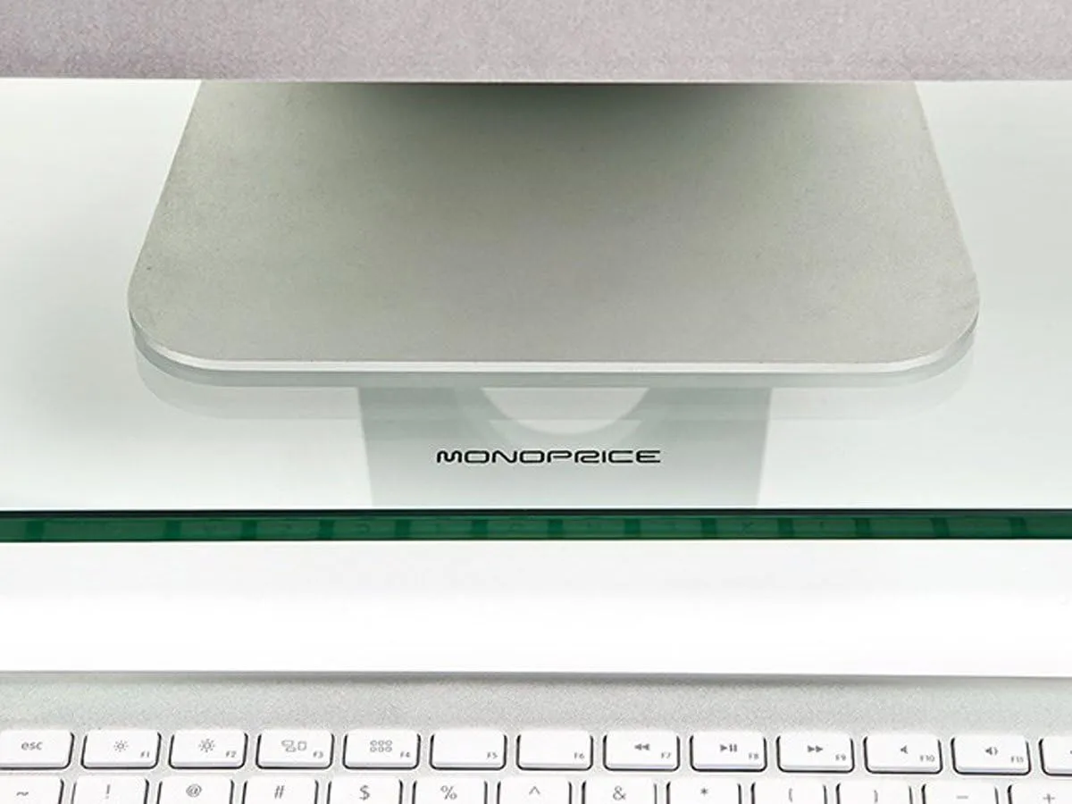 Monoprice Multimedia Desktop Stand 22 Inch x 9.5 Inch - Stand & Riser, Laptop Stand