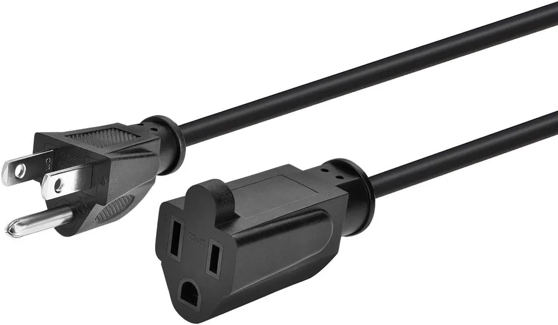 Monoprice Extension Cord NEMA 5-15P to 5-15R 16AWG 13A