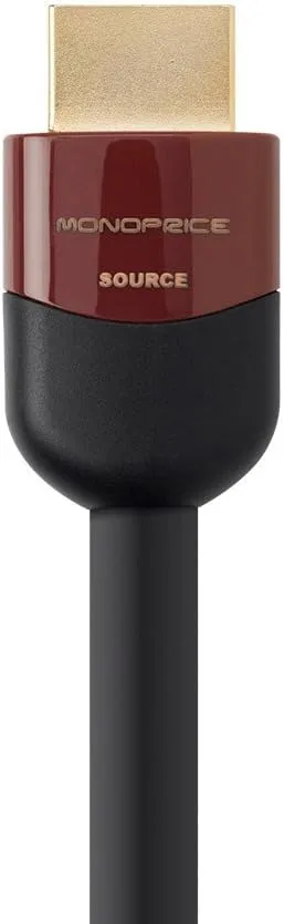 Monoprice 4K High Speed HDMI Cable - 18Gbps Active CL2 In-Wall Rated