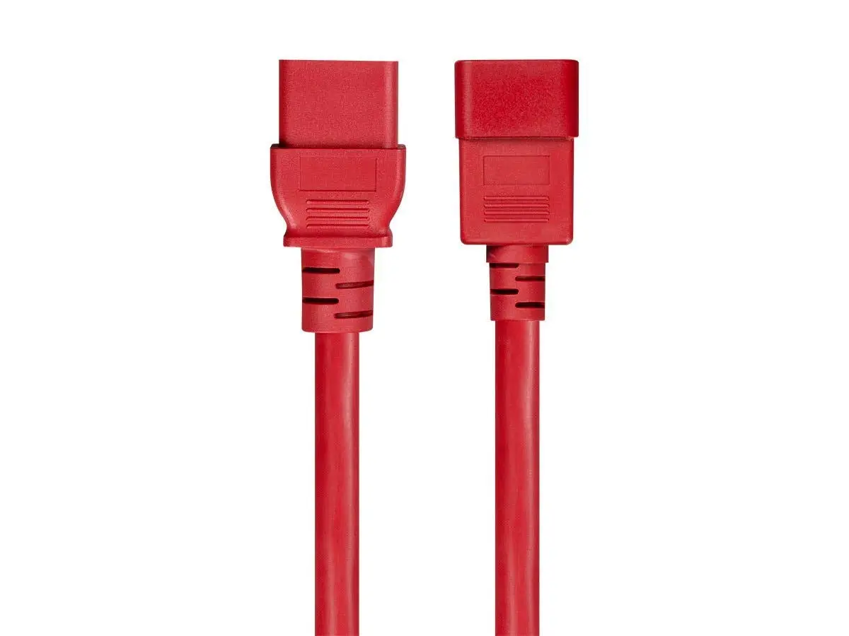 Monoprice Heavy Duty 12AWG 20A IEC C20 to C19 Power Extension Cord
