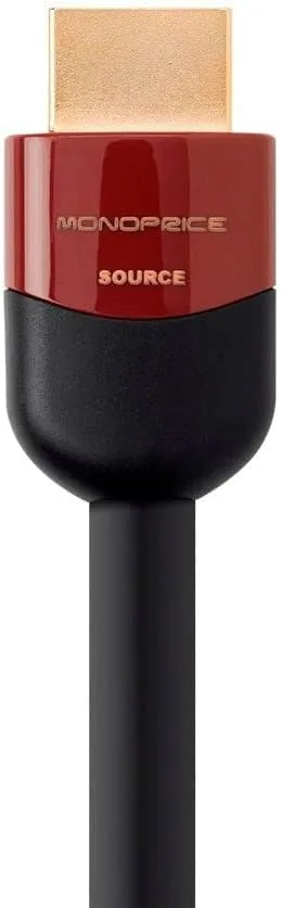 Monoprice 4K High Speed HDMI Cable - 18Gbps Active CL2 In-Wall Rated