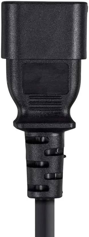 MONOPRICE IEC 60320 C14 to C13 3-Prong Power Extension Cord 125V
