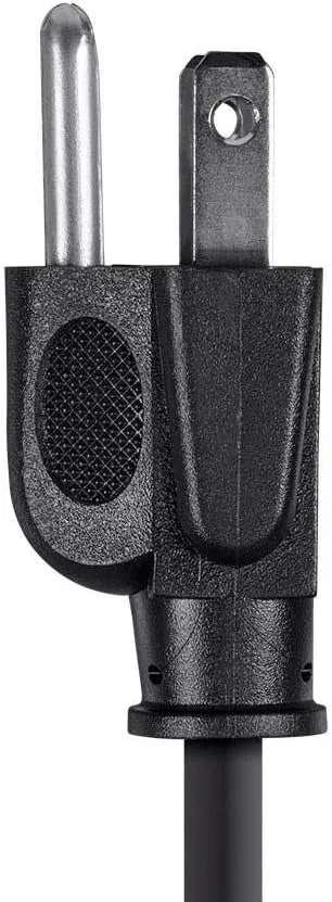 MONOPRICE Power Cord - NEMA 5-15P to IEC-320-C5, 18AWG SVT, 3-Prong