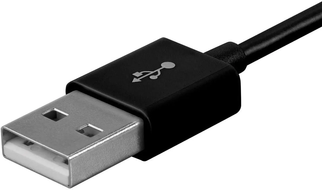 Monoprice USB Type-A to USB Micro Type-B Cable - Polycarbonate Connector Heads, 2.4A, 22/30AWG - Select Series