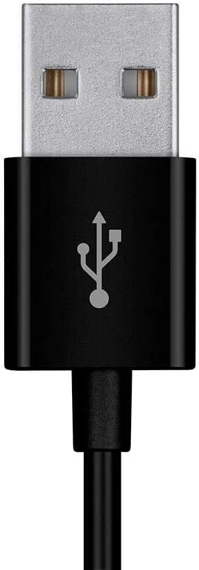 Monoprice USB Type-A to USB Micro Type-B Cable - Polycarbonate Connector Heads, 2.4A, 22/30AWG - Select Series