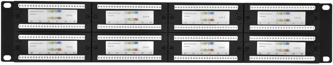 Monoprice Cat6 110-Type Patch Panel (568A/B Compatible)