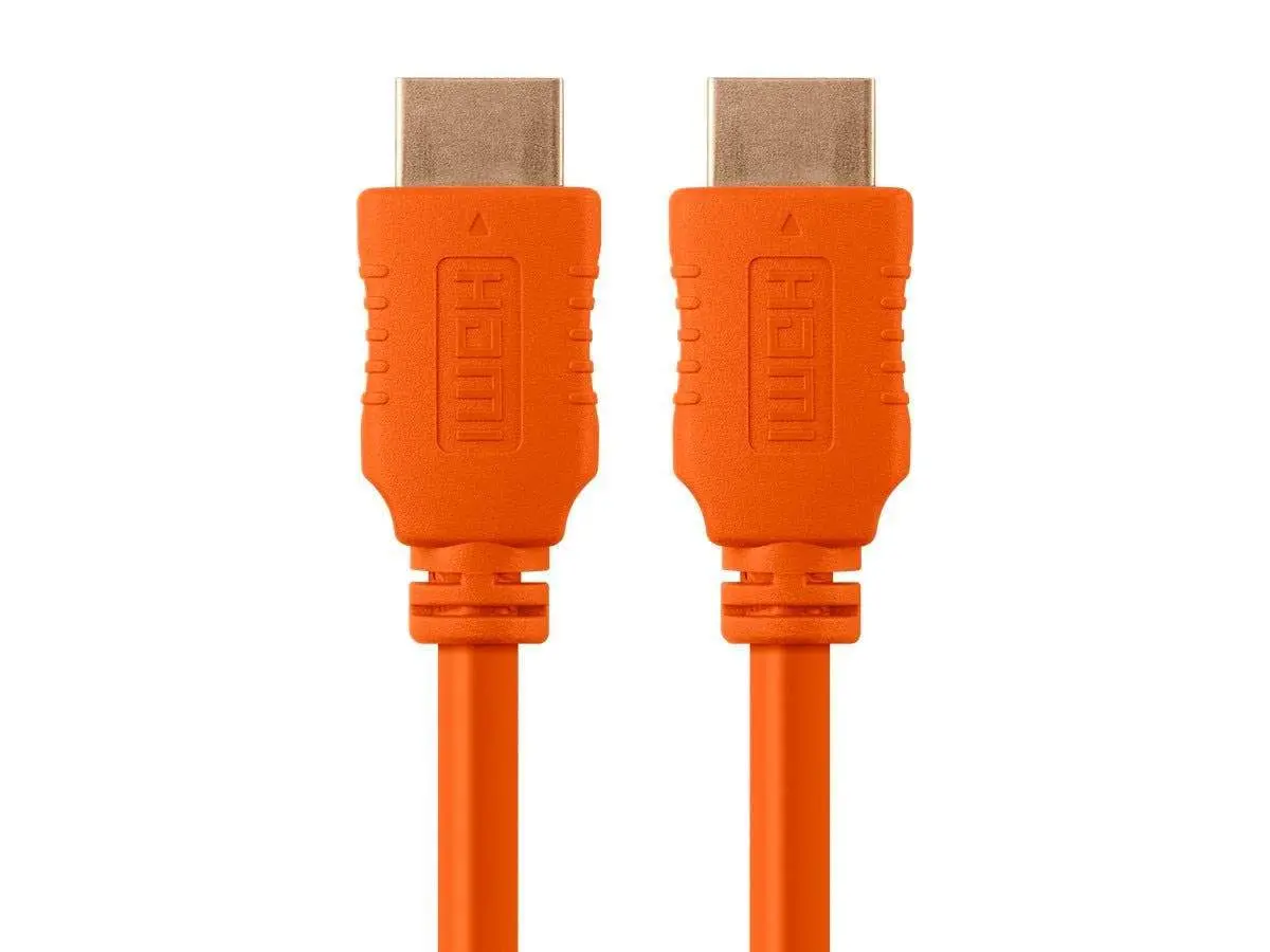 Monoprice 4K High Speed HDMI Cable - HDMI 2.0, 4K@60Hz, HDR, HDR10, Dolby Vision, 18Gbps, YUV 4:4:4, 28AWG - Black (1 Pack)