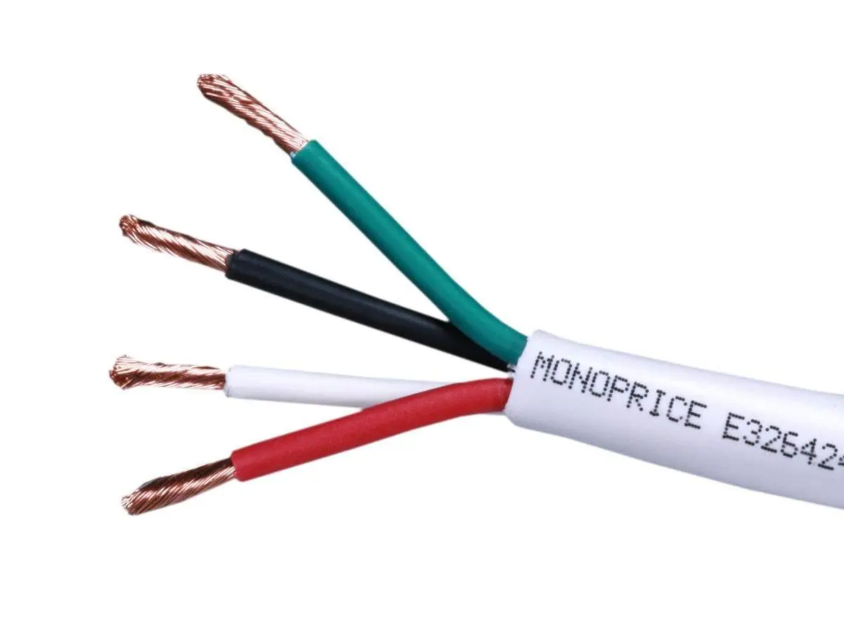 Monoprice CL2 Rated 2-Conductor Speaker Wire with Oxygen-Free Copper