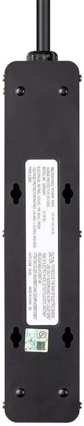 Monoprice Heavy Duty Metal Surge Protector Power Strip / Power Box
