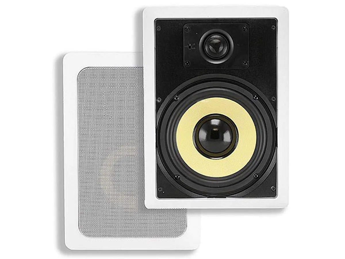Monoprice Caliber Series Aramid (Kevlar) In-Wall Speakers (Pair)