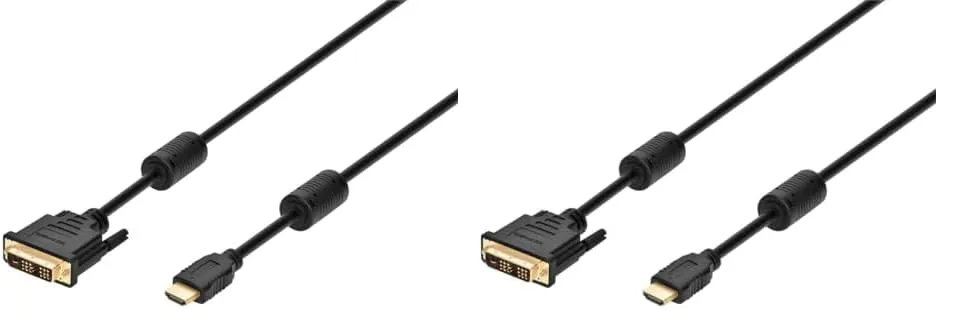 MONOPRICE HDMI to Single Link DVI-D Adapter Cable with Ferrite Cores