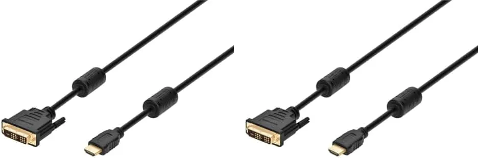 MONOPRICE HDMI to Single Link DVI-D Adapter Cable with Ferrite Cores