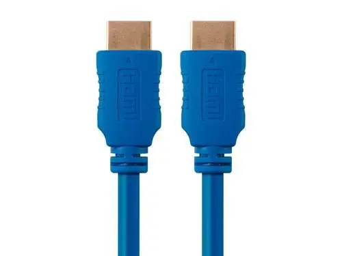 Monoprice 6ft 28AWG High Speed HDMI Cable w/Ferrite Cores - Green 1 Pack