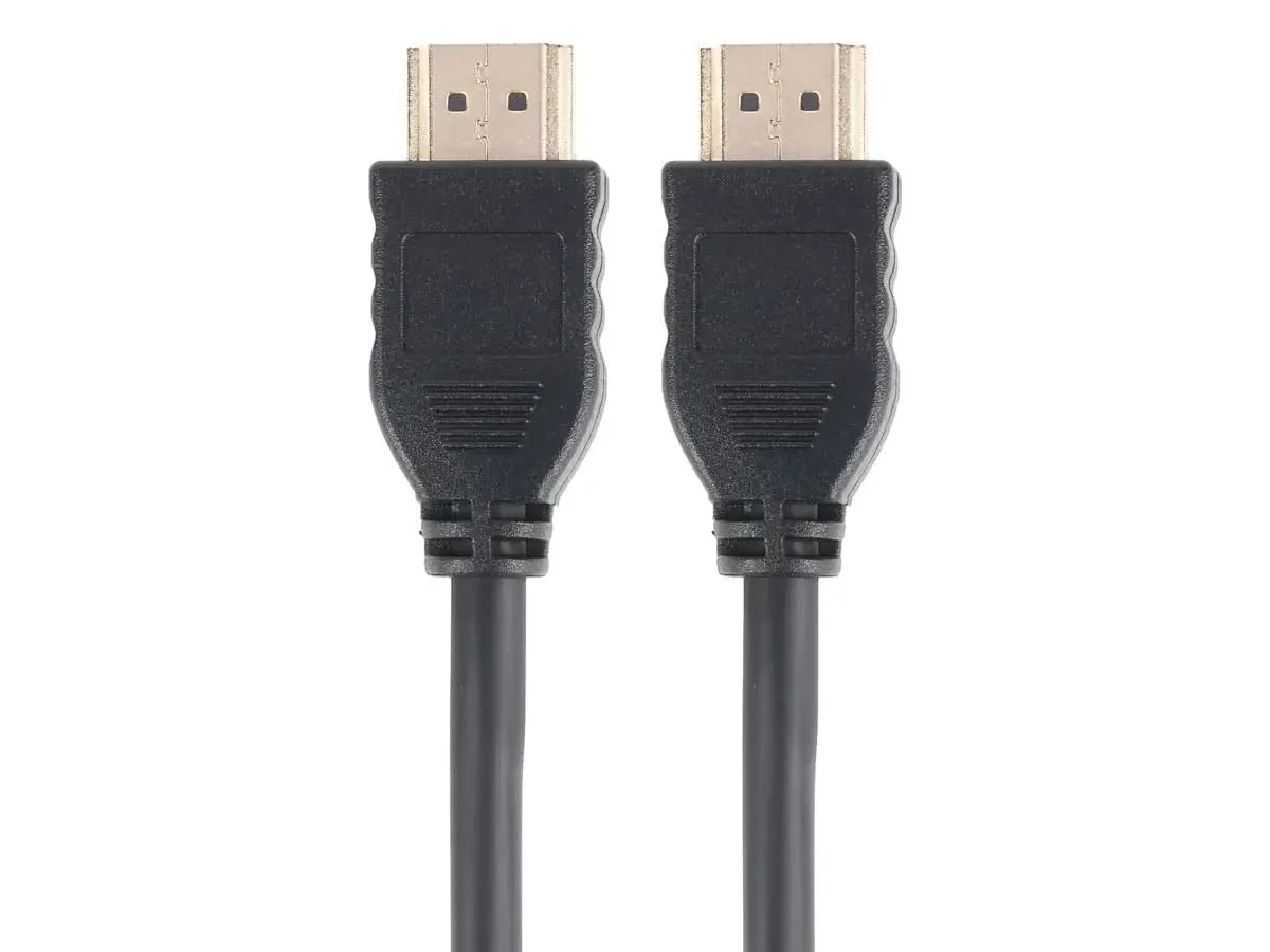 Monoprice Premium High Speed HDMI Cable - 4K@60Hz, HDR, 18Gbps, YCbCr 4:4:4, Outer Diameter 0.22in, CL2, 30AWG, 6 Feet