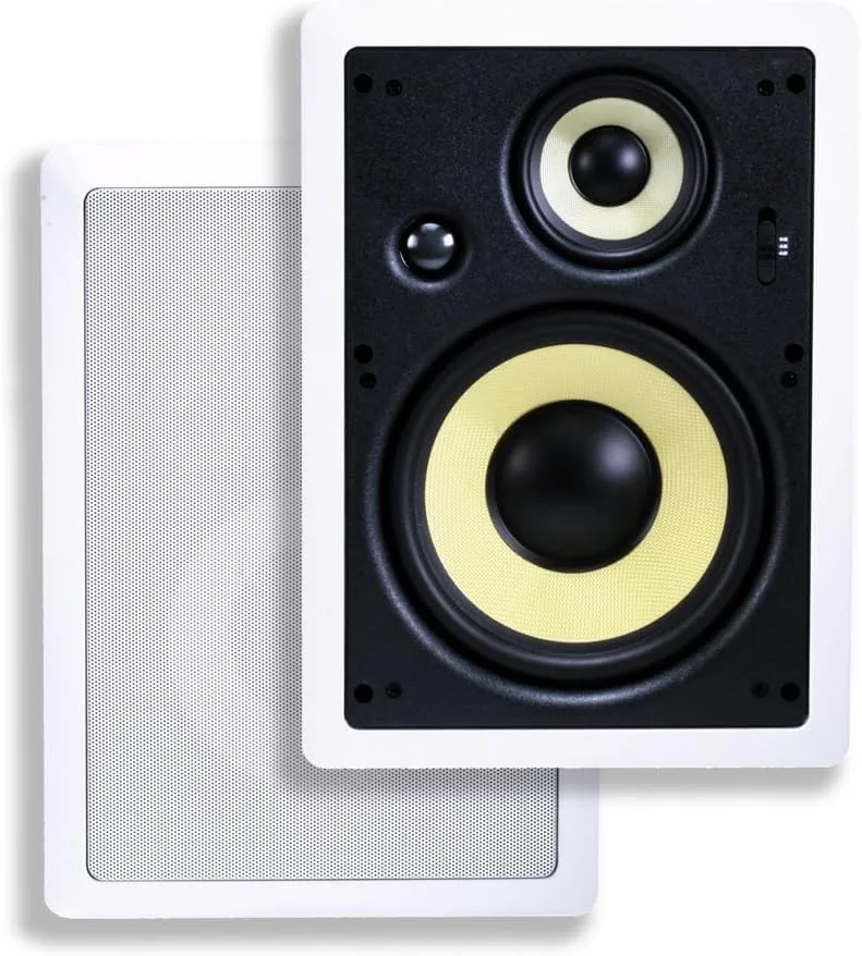 Monoprice Caliber Series Aramid (Kevlar) In-Wall Speakers (Pair)