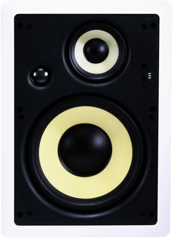 Monoprice Caliber Series Aramid (Kevlar) In-Wall Speakers (Pair)
