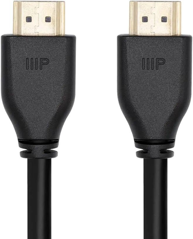 Monoprice 8K Certified Ultra High Speed HDMI 2.1 Cable - 8K@60Hz, 48Gbps, CL2 In-Wall Rated, 30AWG