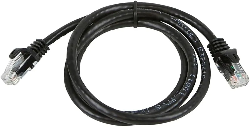 Monoprice Cat5e Ethernet Patch Cable - Snagless RJ45, Stranded, 350Mhz, UTP, 24AWG, 3 Feet