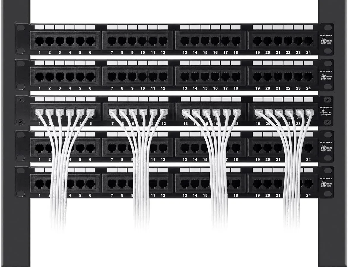 Monoprice SlimRun Cat6 UTP Ethernet Patch Cable 28AWG 550MHz Snagless