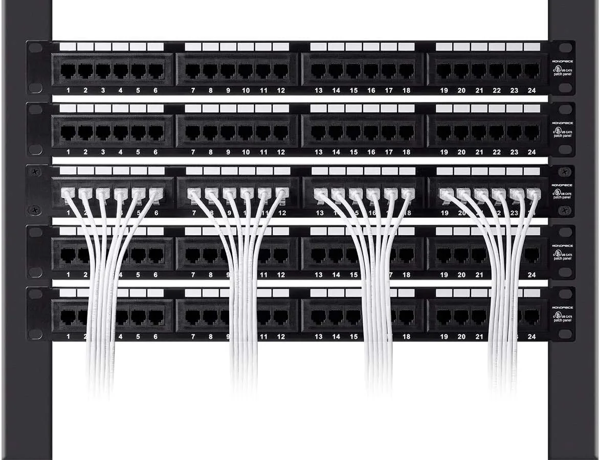 Monoprice SlimRun Cat6 UTP Ethernet Patch Cable 28AWG 550MHz Snagless