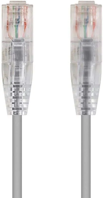 Monoprice SlimRun Cat6 UTP Ethernet Patch Cable 28AWG 550MHz Snagless