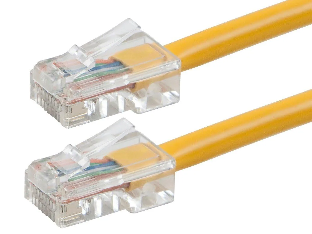 Monoprice ZEROboot Series Cat6 UTP Ethernet Patch Cable - 24AWG Stranded, RJ45, 550MHz