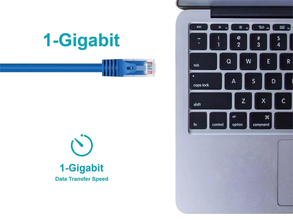 Monoprice Cat6 6in Flexboot UTP Snagless RJ45 Patch Cable