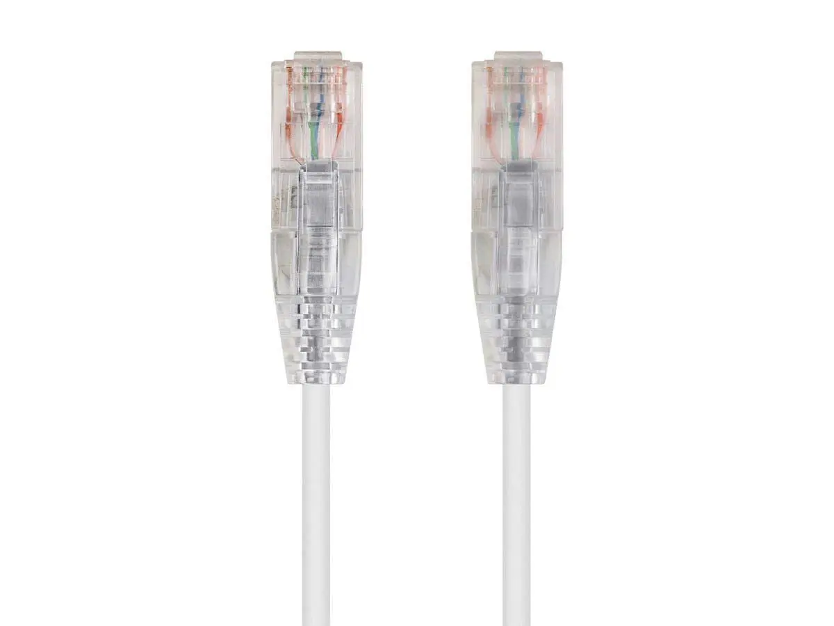 Monoprice SlimRun Cat6 UTP Ethernet Patch Cable 28AWG 550MHz Snagless