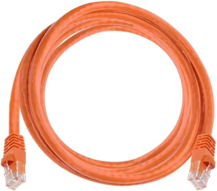 Monoprice Cat6 24AWG UTP Ethernet Patch Cable - Snagless RJ45, 550MHz, Pure Bare Copper