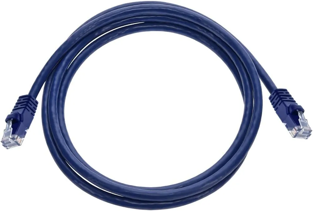 Monoprice Cat6 24AWG UTP Ethernet Patch Cable - Snagless RJ45, 550MHz, Pure Bare Copper