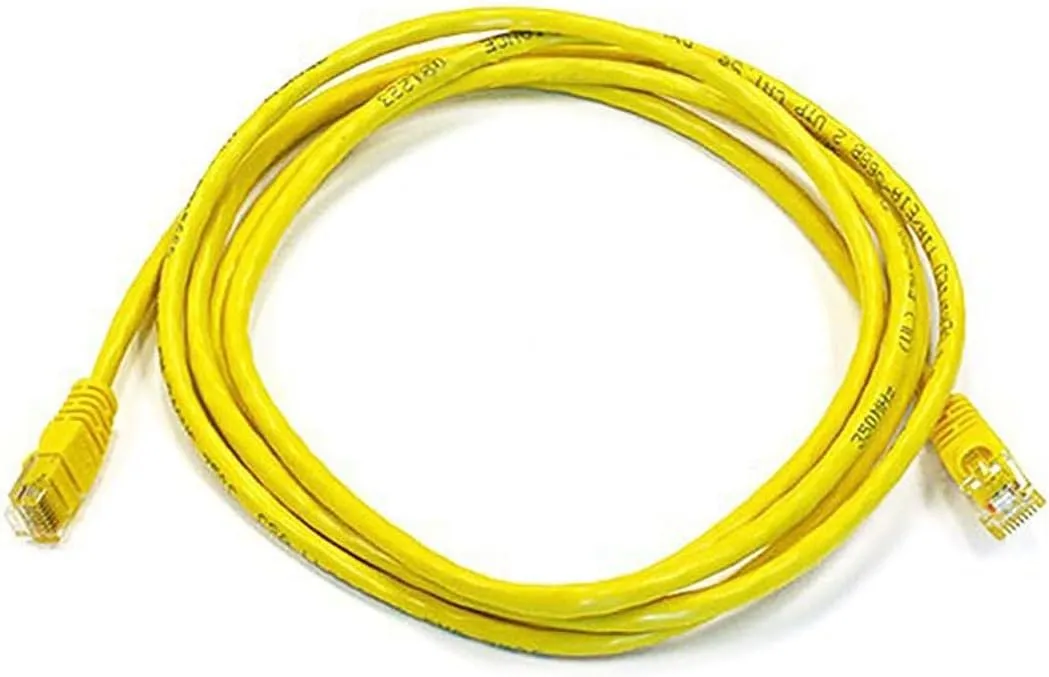 Monoprice Cat6 24AWG UTP Ethernet Patch Cable - Snagless RJ45, 550MHz, Pure Bare Copper