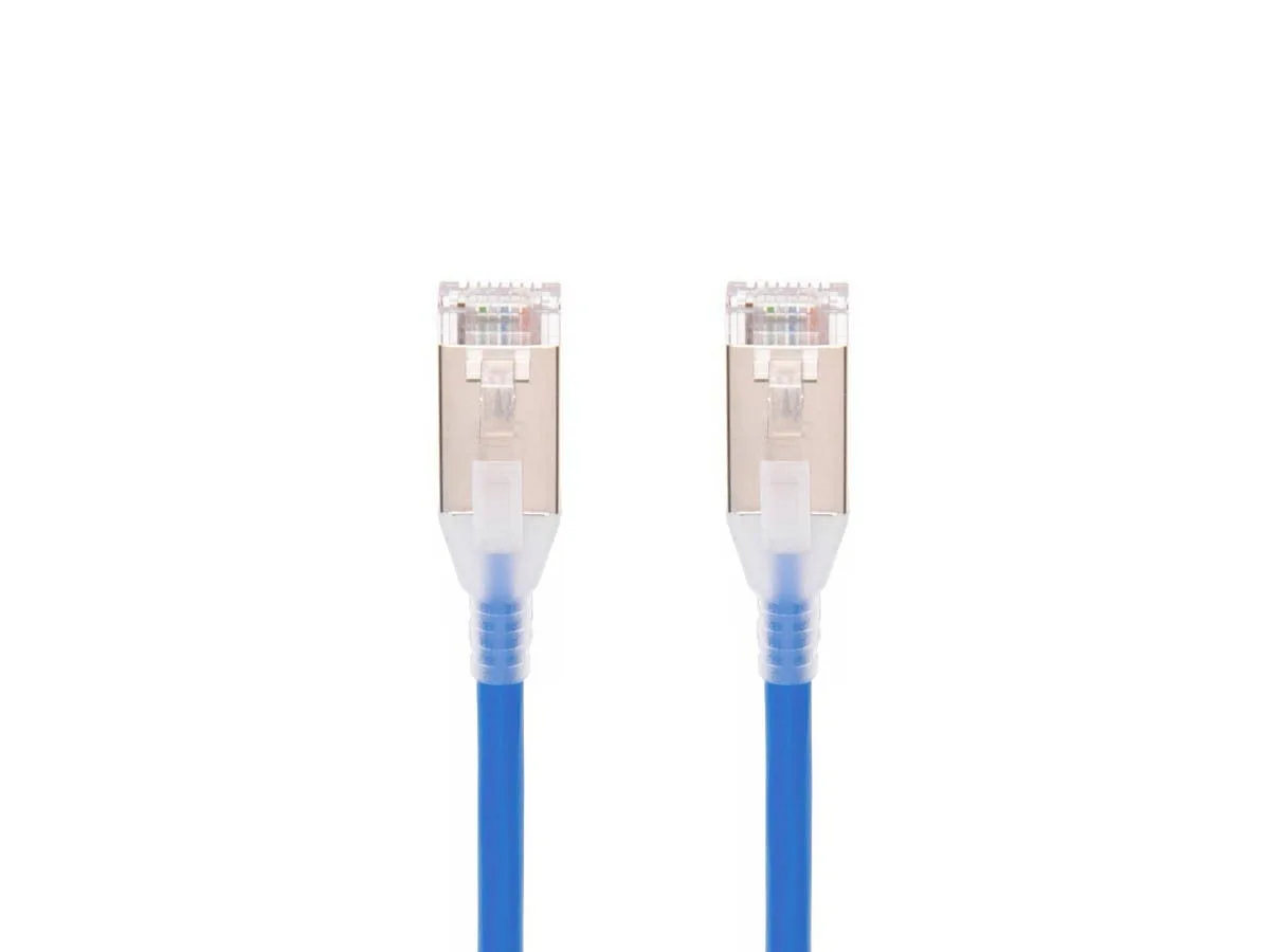 MONOPRICE SlimRun Cat6A 30AWG S/FTP Component Level Ethernet Patch Cable