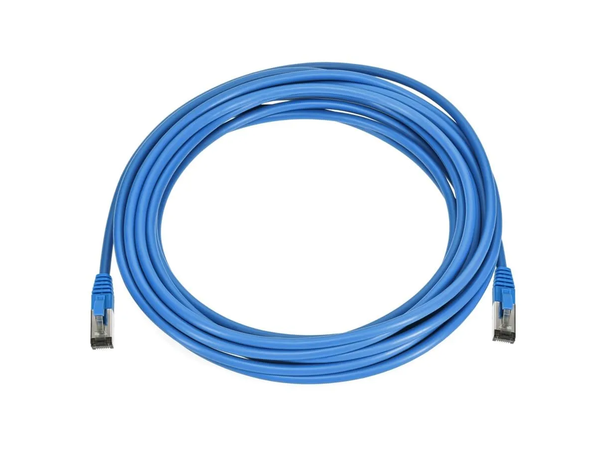 MONOPRICE Cat8 Patch Cable - Double Shielded (S/FTP), 28AWG, 2GHz, 40Gbps, Pure Bare Copper, Snagless RJ45
