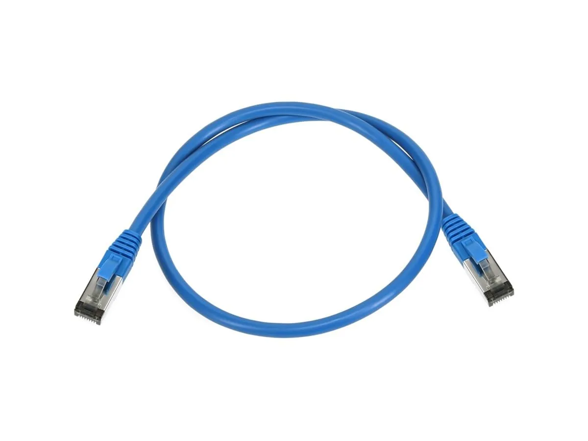 MONOPRICE Cat8 Patch Cable - Double Shielded (S/FTP), 28AWG, 2GHz, 40Gbps, Pure Bare Copper, Snagless RJ45