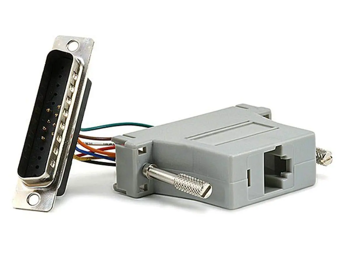 Monoprice 101158 DB25M/RJ-45 Modular Adapter (101158)