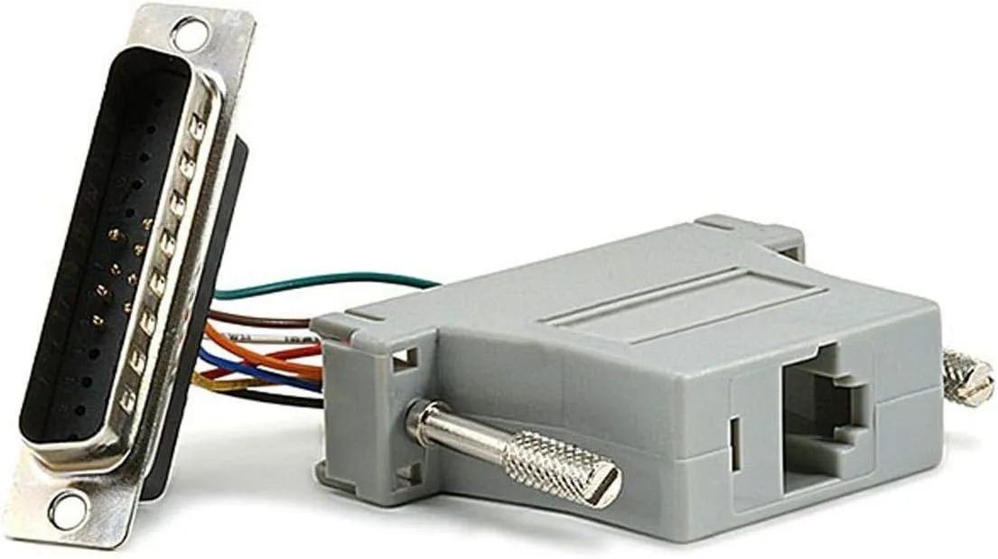 Monoprice 101158 DB25M/RJ-45 Modular Adapter (101158)