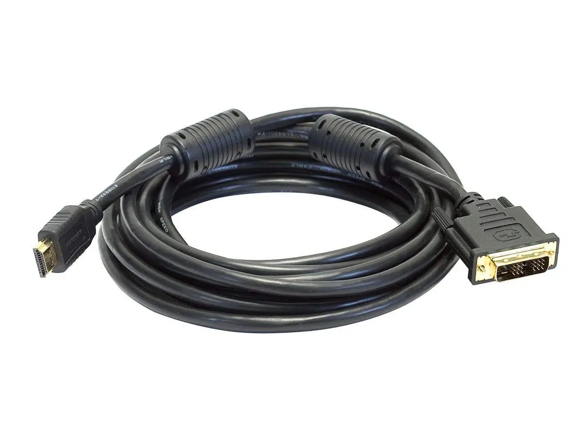 MONOPRICE HDMI to Single Link DVI-D Adapter Cable with Ferrite Cores