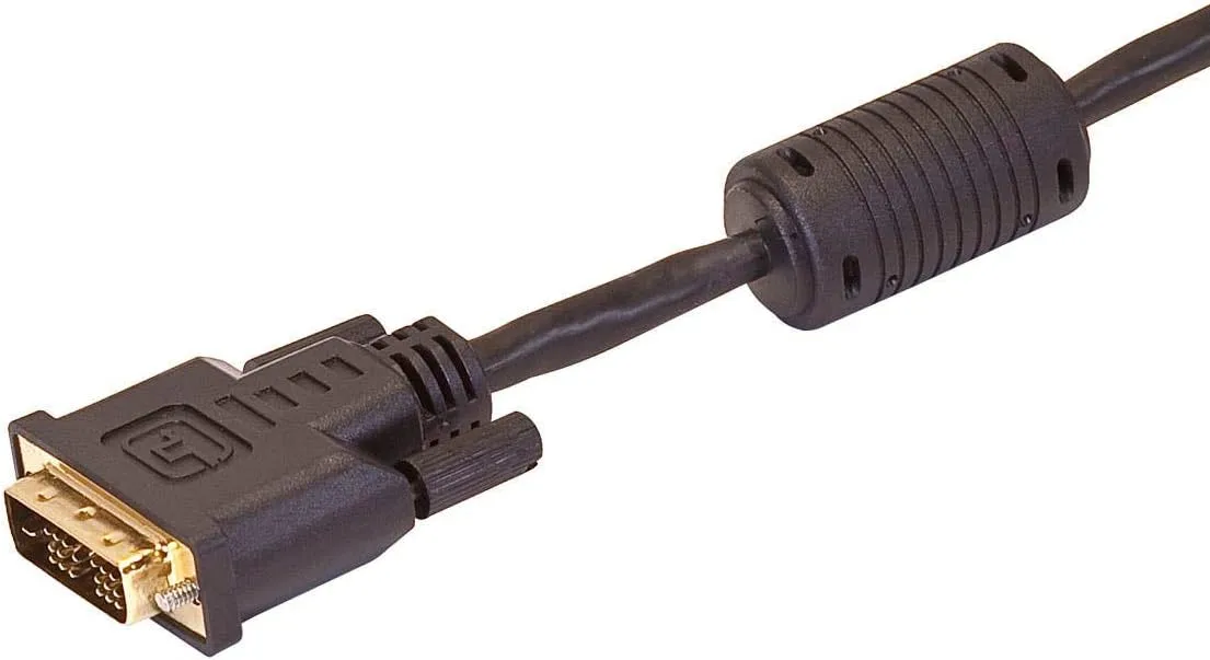MONOPRICE HDMI to Single Link DVI-D Adapter Cable with Ferrite Cores