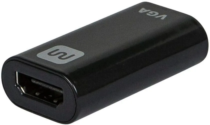 Monoprice HDMI to VGA Kit - with Ultra-Slim HDMI cable, 0.9in x 0.5in x 1.7in (23 x 12 x 42 mm), Laptop, Desktop, PC, Mac