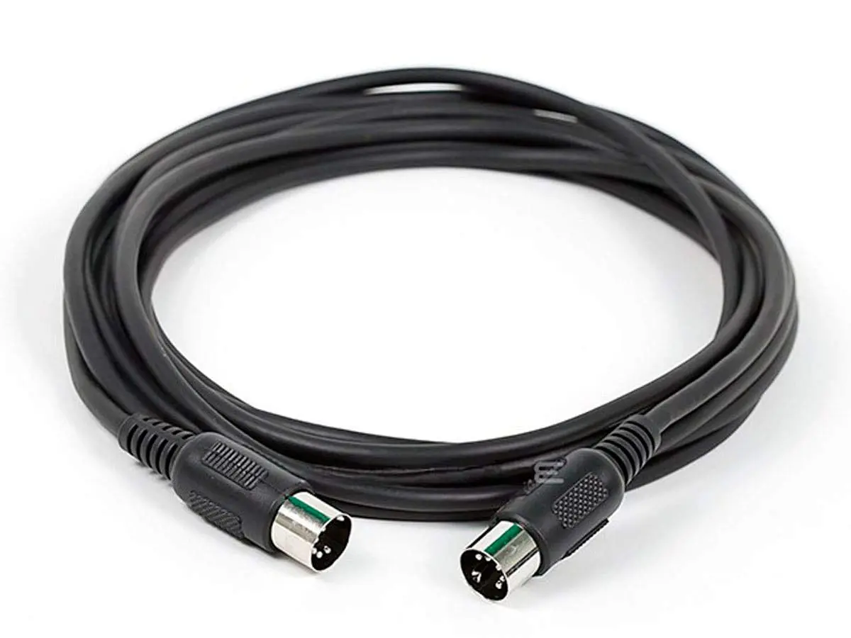 Monoprice MIDI Cable with Keyed 5-Pin DIN Connectors