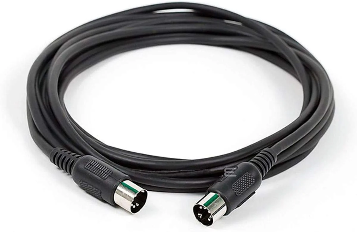 Monoprice MIDI Cable with Keyed 5-Pin DIN Connectors