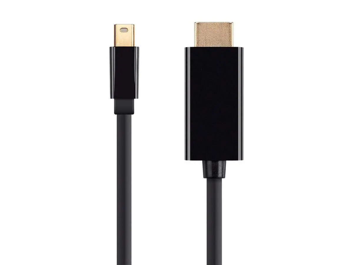 Monoprice Mini DisplayPort to HDTV Cable - 10 Feet, Supports Up to Full HD 1080P Resolution and 3D Video - Select Series